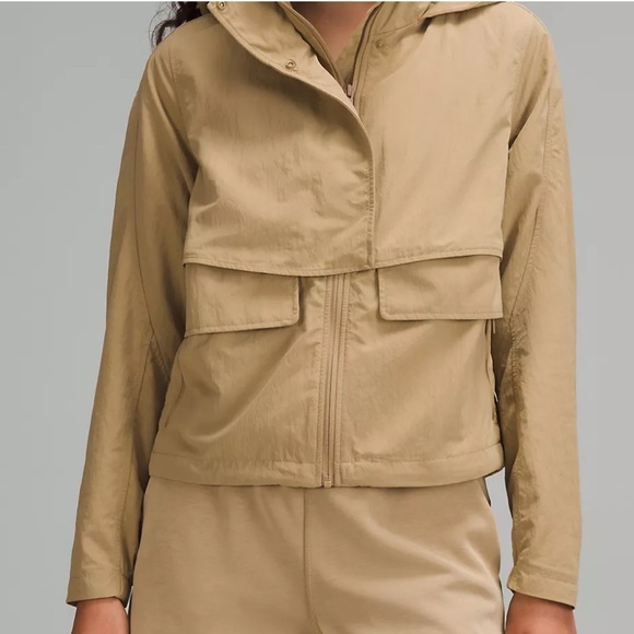 Lululemon Always Effortless Jacket, Size Small 
Color Trench - Picture 7 of 9